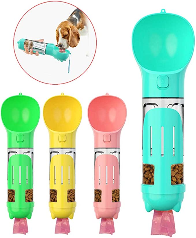 View of UK - 4 in 1 Doggy Water Bottle - The Ultimate Walk Companion – Pawtopia