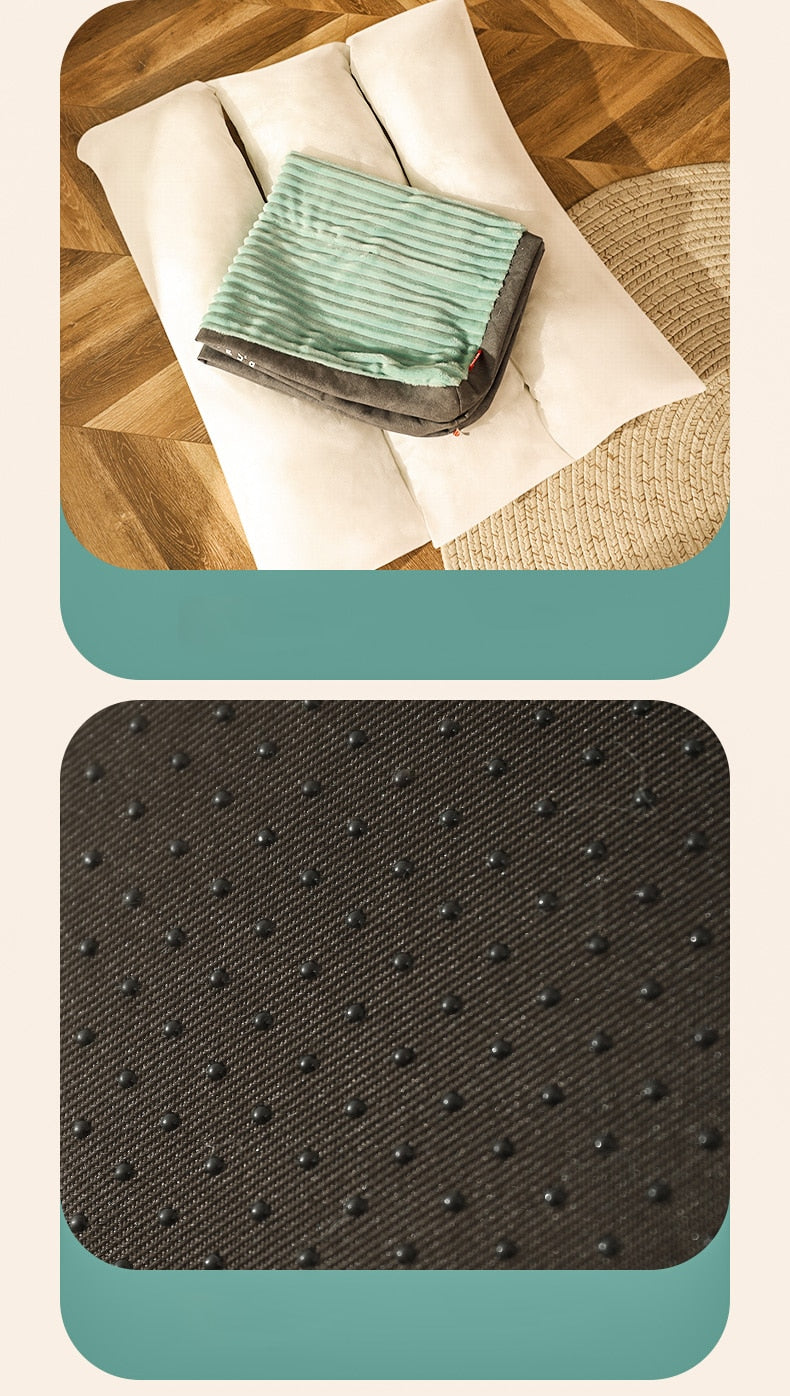 Washable Pet Bed & Travel Mat – Cozy, Durable & Easy-to-Clean