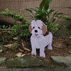 Garden Dog Flower Pot