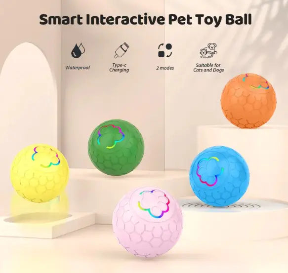 Smart RC Jumping Ball with LED Lights