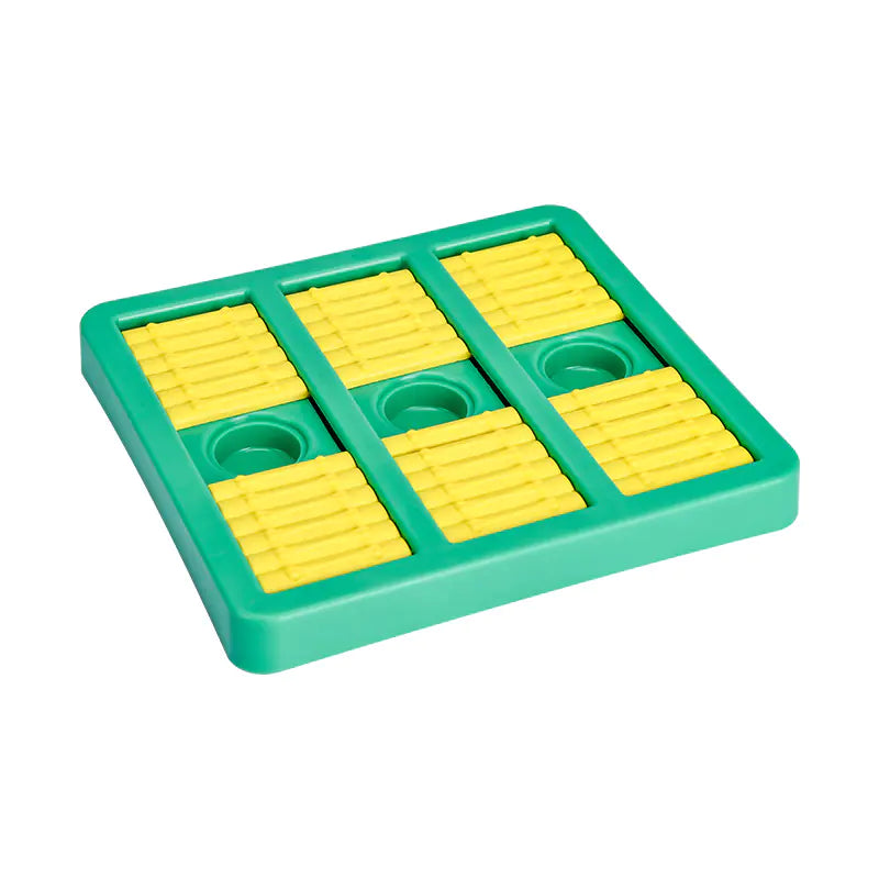 Interactive Dog Educational Toy – Durable Puzzle Toy for Smart Play (Green/Blue)