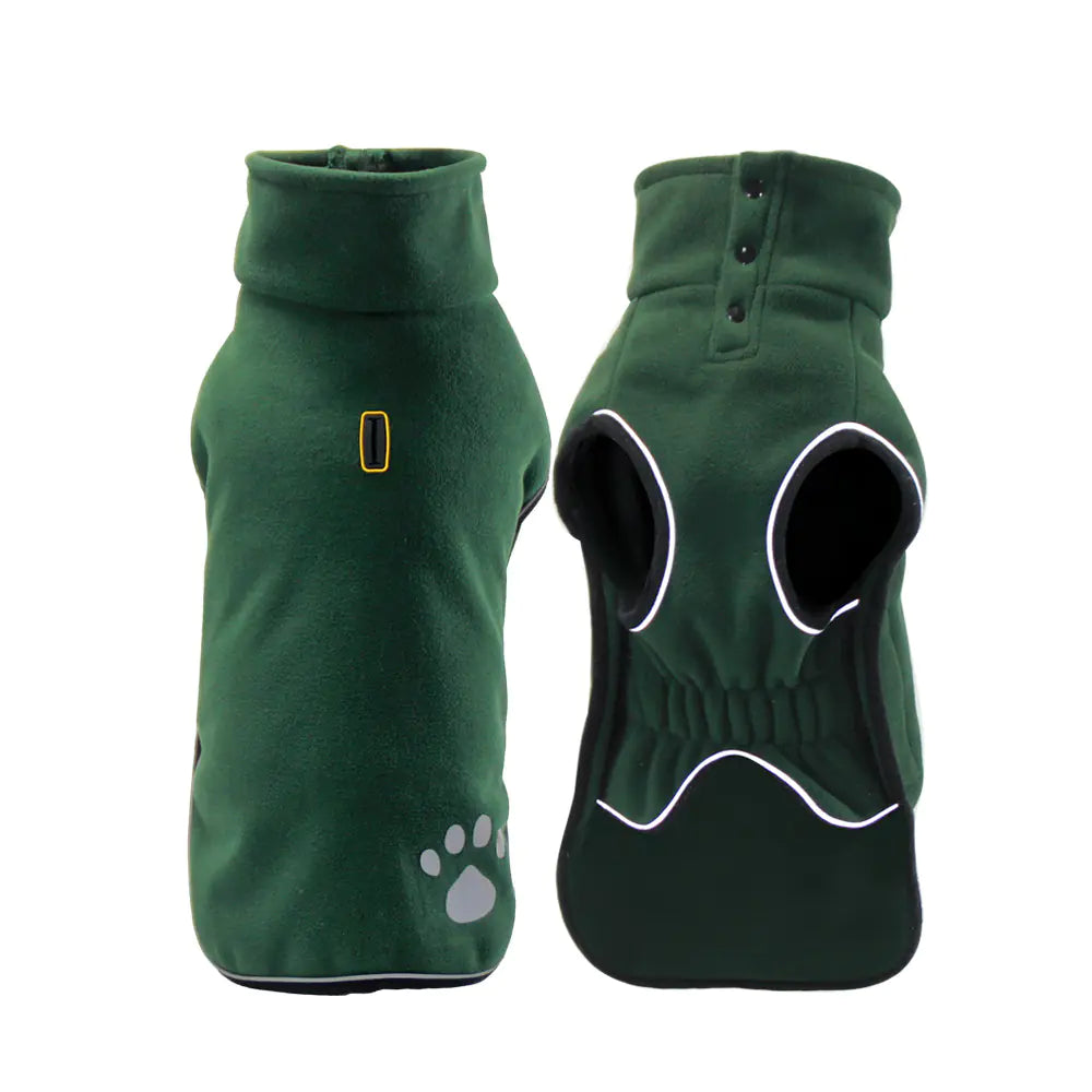 Waterproof Dog Sweater Coat – Fleece Warmth & Stylish Protection (S–6XL)