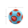 Durable Rubber Dog Toy – Sound Bell or Glowing Light Options