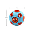 Durable Rubber Dog Toy – Sound Bell or Glowing Light Options