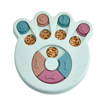 Treasure Hunt Feeder Toy – Interactive Puzzle for Dogs (Round, Star, Claw)