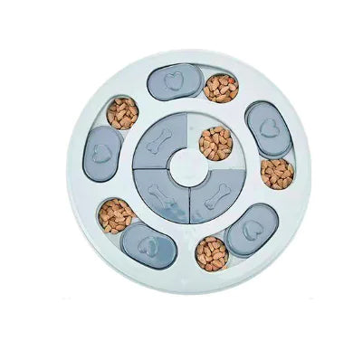 Treasure Hunt Feeder Toy – Interactive Puzzle for Dogs (Round, Star, Claw)