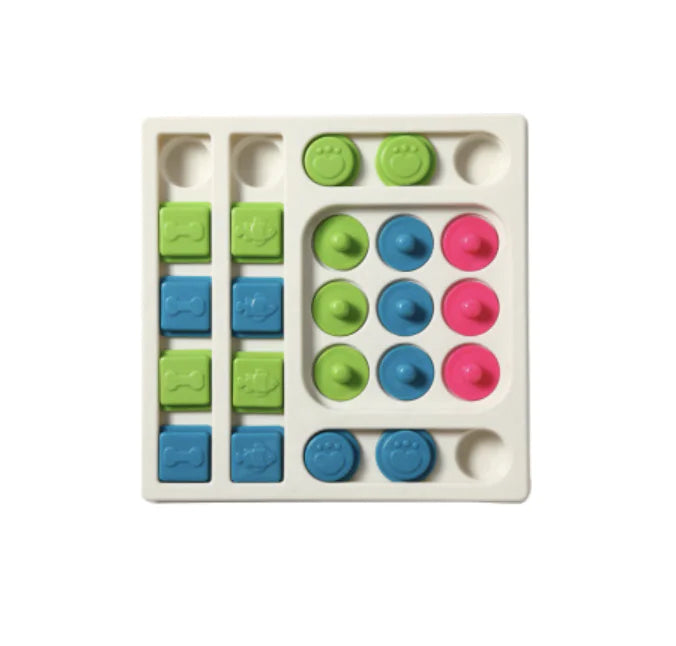 Dog Puzzle Feeder Toy – Mental Stimulation & Interactive Play (Square, Round)