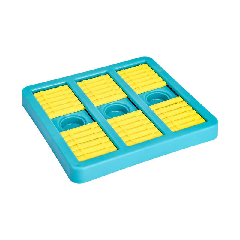 Interactive Dog Educational Toy – Durable Puzzle Toy for Smart Play (Green/Blue)