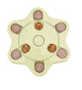 Treasure Hunt Feeder Toy – Interactive Puzzle for Dogs (Round, Star, Claw)