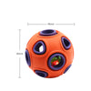 Durable Rubber Dog Toy – Sound Bell or Glowing Light Options