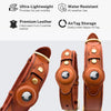 Leather Air Tag Collar has many benefits past just tracking your pets - Pawtopia