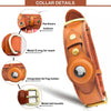 Leather Air Tag Collar - Pawtopia