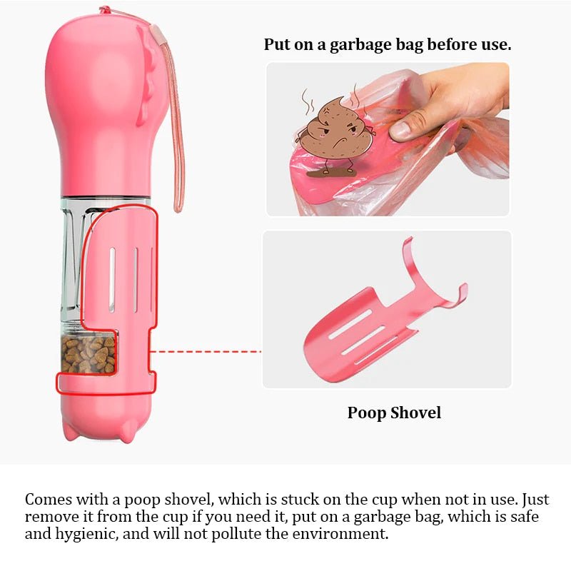 Dog Pawpal Walk Companion has a poop scoop to increase pooping scooping for dogs - Pawtopia