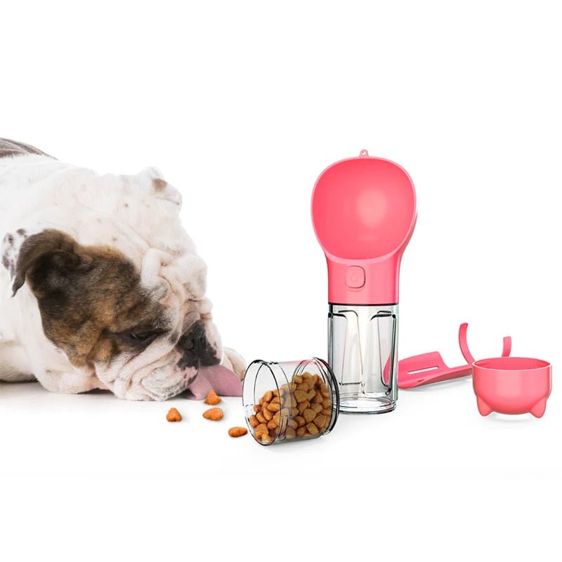 Dog Pawpal Walk Companion water bottle feature and allows you to carry your treats everywhere - Pawtopia