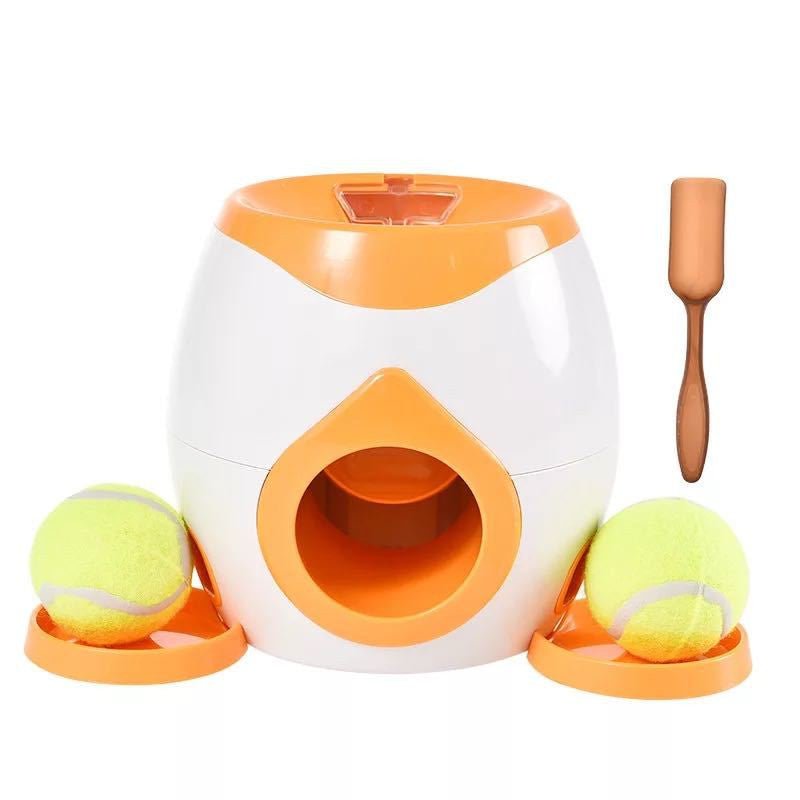 Pet Ball Leakage of Food Toy Dog Tennis Food Reward Machine